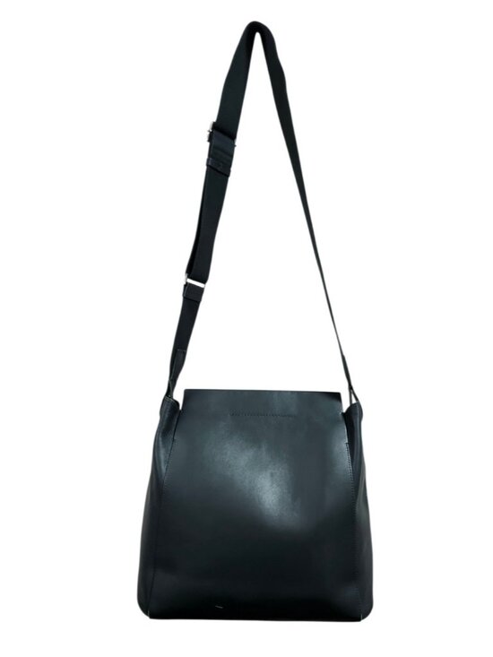 Everlane Form Bag Review - Mademoiselle Everlane The Form Green Leather Tote Bag Adjustable Strap Magnetic Closure Italy